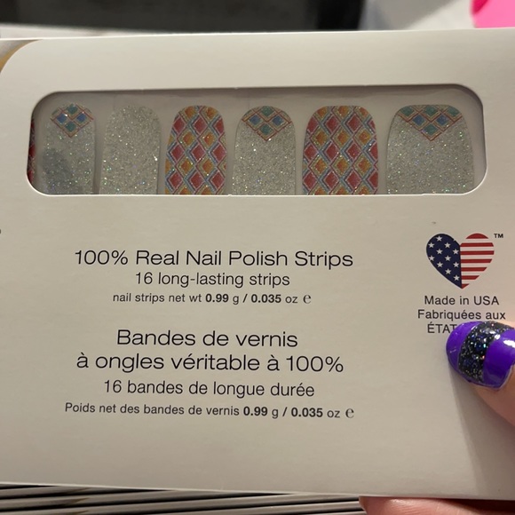 Color Street Pinball Queen Dry Polish + Bonus - Picture 2 of 3